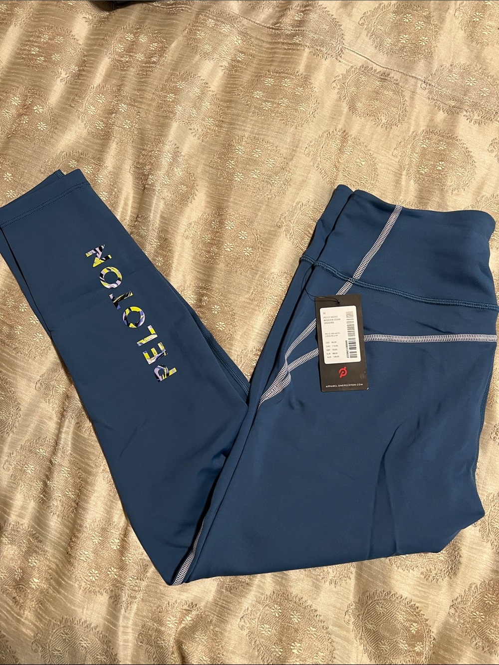 Peloton Navy Blue Ladies Performance Leggings